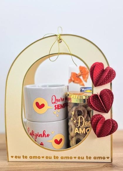 Cx Caneca Arco Namorados- Molde Limpo