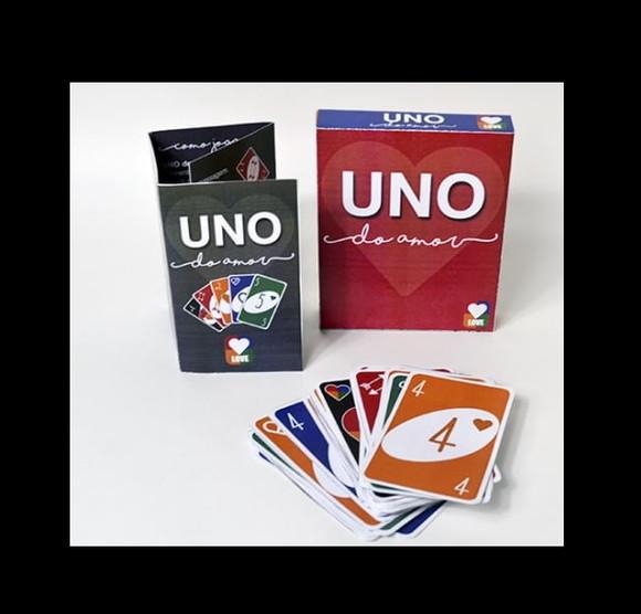Caixa e Jogo Uno do Amor em pdf