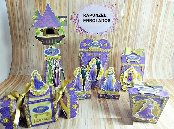 Kit Festa - Rapunzel Enrolados