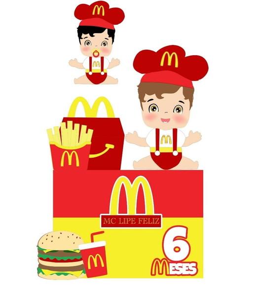 Topo Mc Lanche Menino