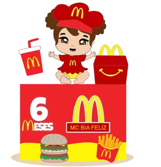 Topo Mc Lanche Menina