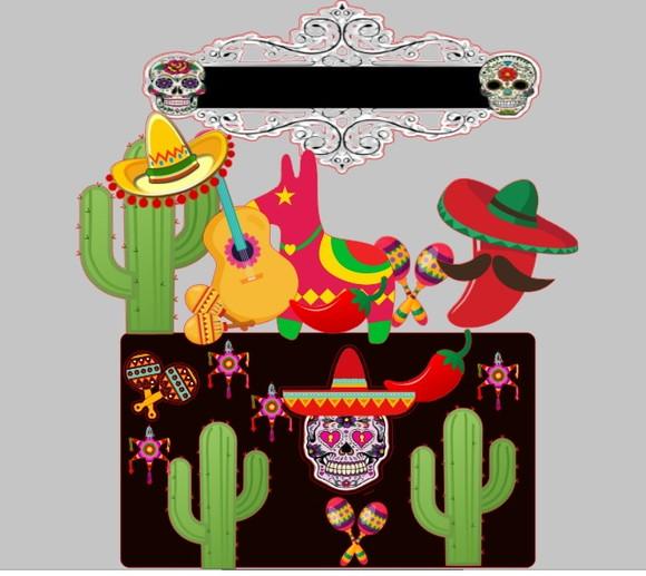 Topo de Bolo Mexicano 2