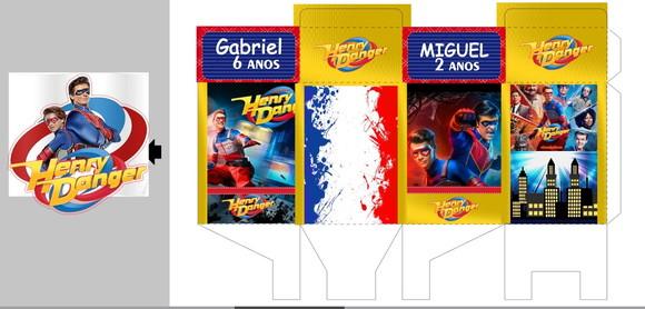 Caixa Milk Henry Danger