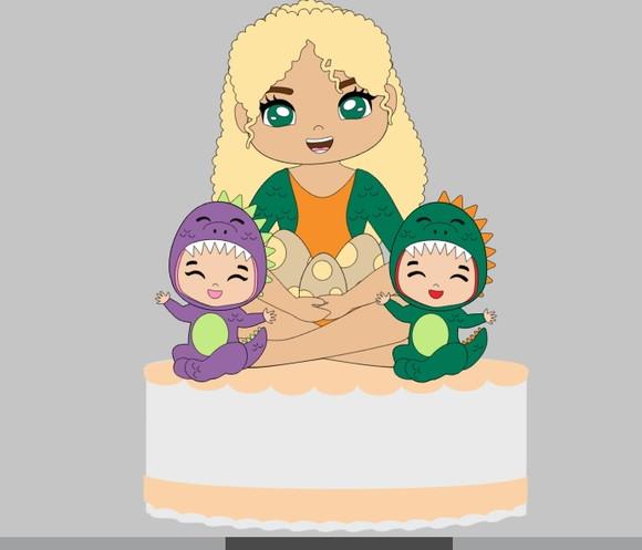 Topo Baby Dinossauros