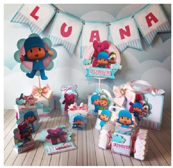 Kit Festa Pocoyo Menina