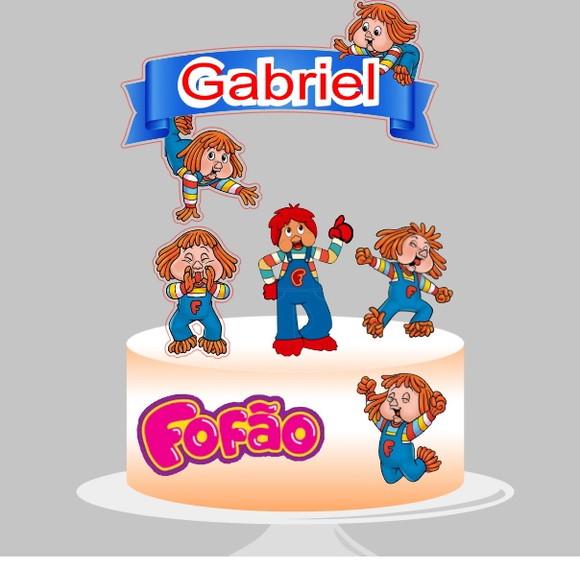 Topo de Bolo Fofão