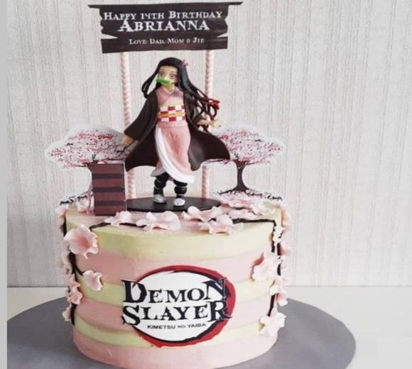 Topo de Bolo Demon Slayer 5