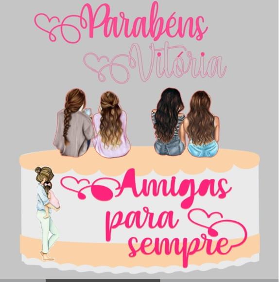 Topo Amigas para Sempre