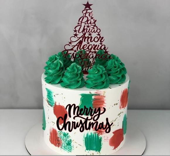 Arvore Palavras e Merry Christmas