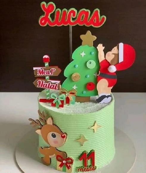 Topo Meu 1º Natal em Camadas