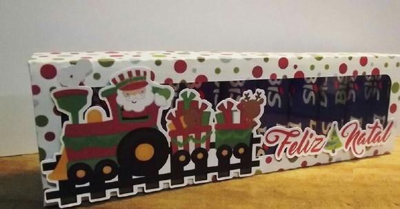 Caixa Bis Natal Trenzinho