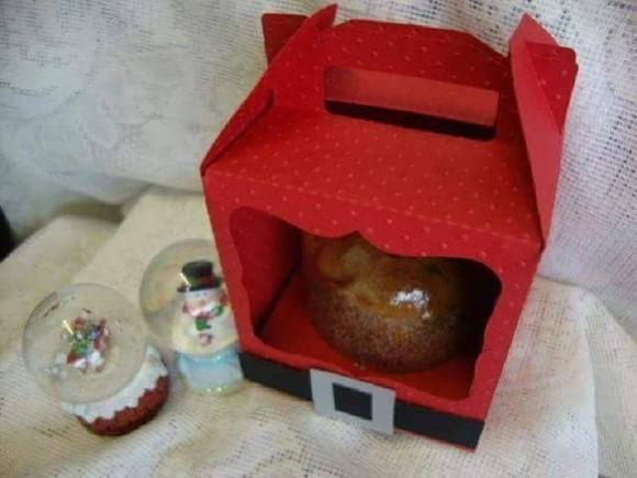 Caixa Mini Panetone Noel