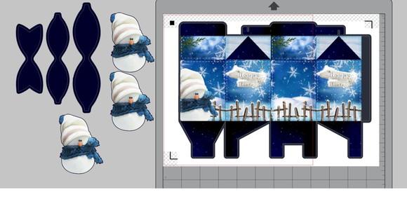 Caixa Milk Happy Winter