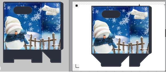Sacola Presente Happy Winter