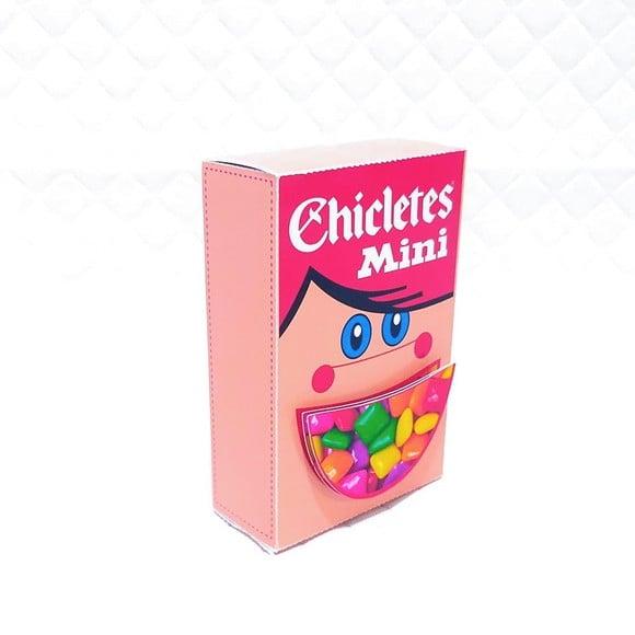 Cx Mini Chicletes Anos 80