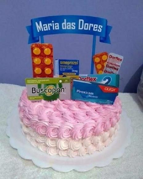 Topo de Bolo Maria das Dores