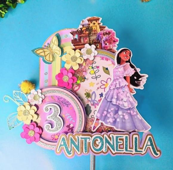 Topper Encanto Arco Iris