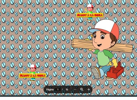 Revista de Colorir Manny em pdf