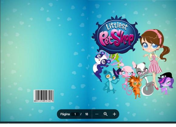 Revista de Colorir Little Pet Shop em pdf
