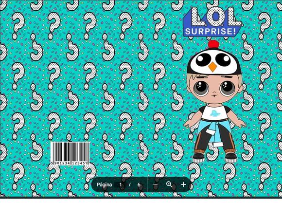 Revista de Colorir Lol Surprise em pdf