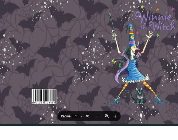 Revista de Colorir Bruxa Winnie em pdf