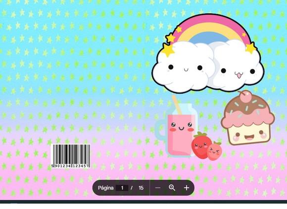 Revista de Colorir Kawaii em pdf