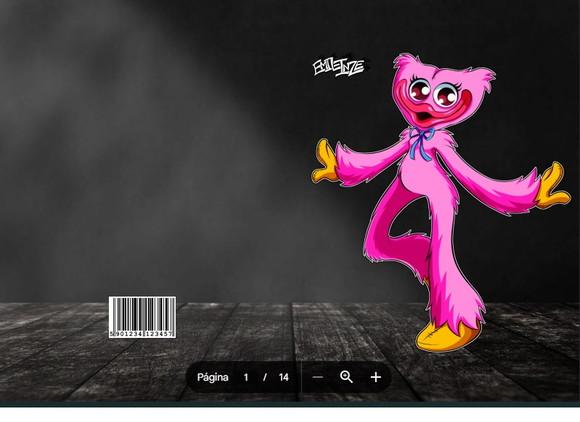 Revista de Colorir Huggy Kissy em pdf