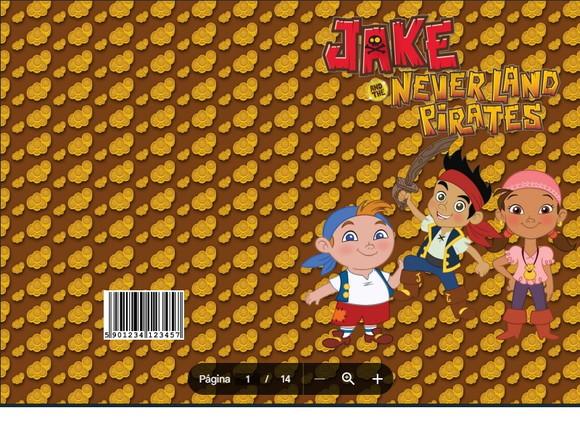 Revista de Colorir Jake Pirata 2 em pdf