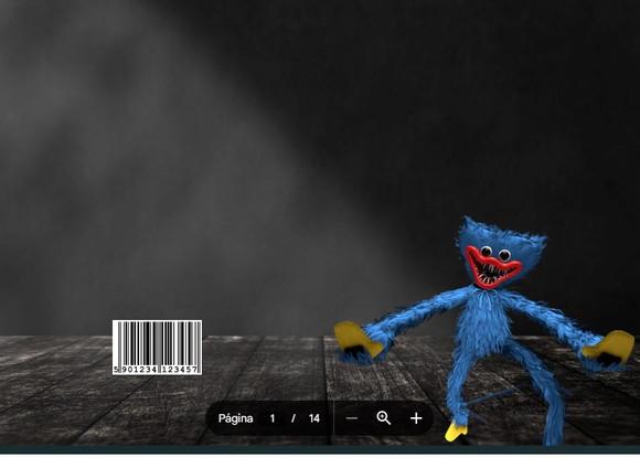 Revista de Colorir Huggy Wuggy em pdf