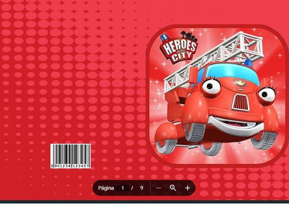 Revista de Colorir Herois City em pdf