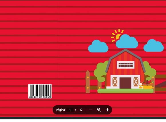 Revista de Colorir Fazendinha em pdf