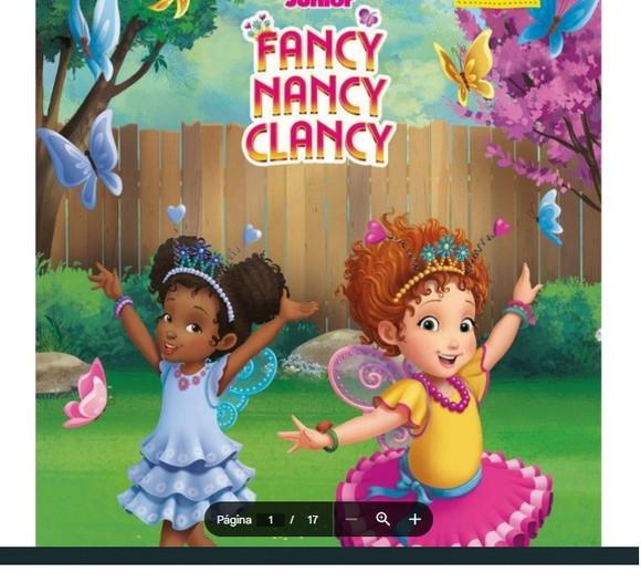 Revista de Colorir Fancy Nancy 2 em pdf