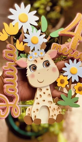 Topo Girafinha Lux