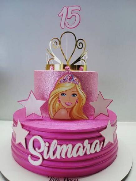 Topo da Barbie com Coroa