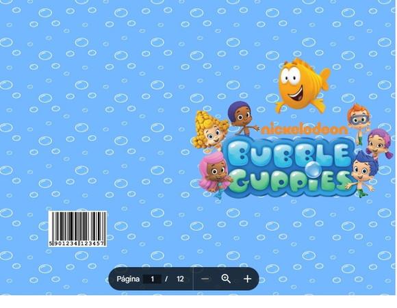 Revista de Colorir Bubble Guppies em pdf
