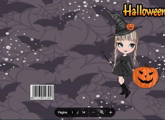 Revista de Colorir Halloween em Pdf