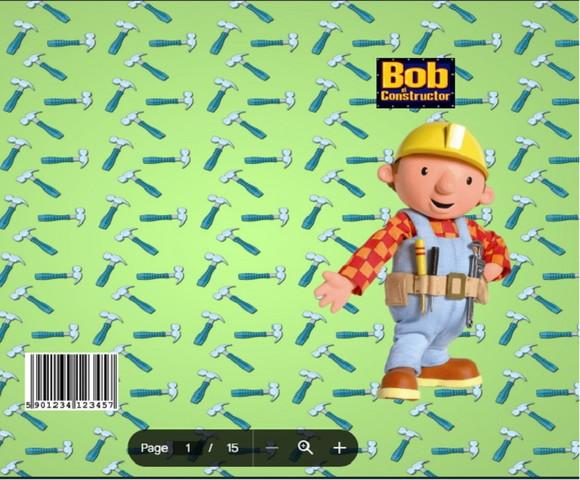 Revista de Colorir Bob Construtor em pdf