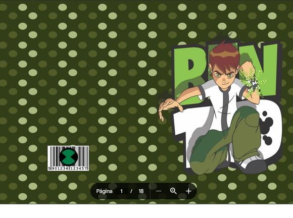 Revista de Colorir Ben 10 em pdf