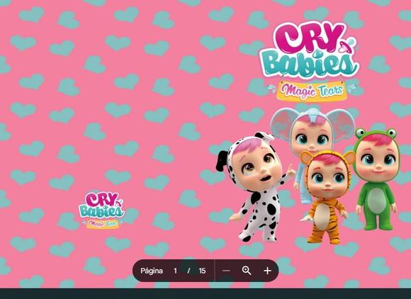 Revista de Colorir Cry Babies em pdf