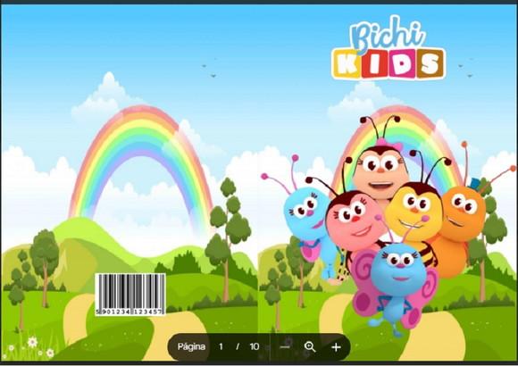 Revista de Colorir Bichikids em pdf
