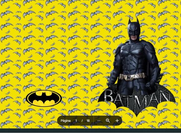 Revista de Colorir Batman em pdf