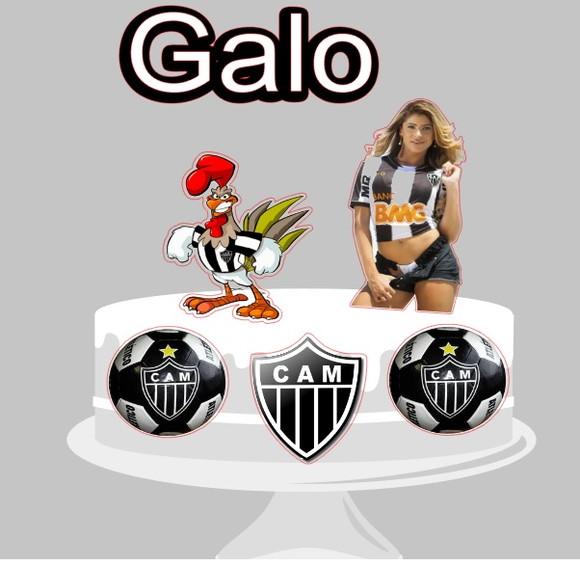 Topo de Bolo Galo