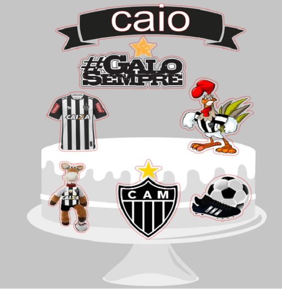Topo de Bolo Atleticano