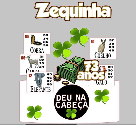 Topo de Bolo Jogo dos Bichos