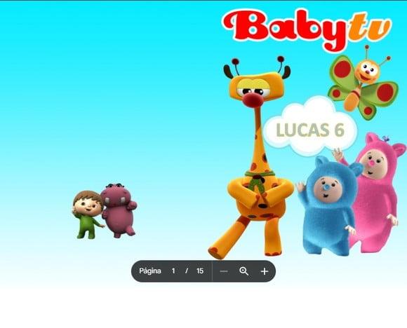 Revista de Colorir Baby Tv em pdf