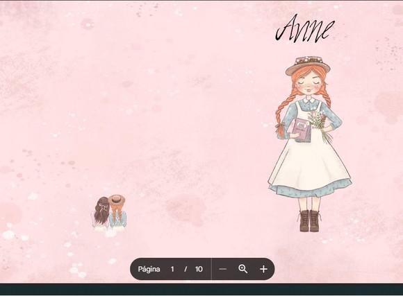 Revista de Colorir Anne em Pdf