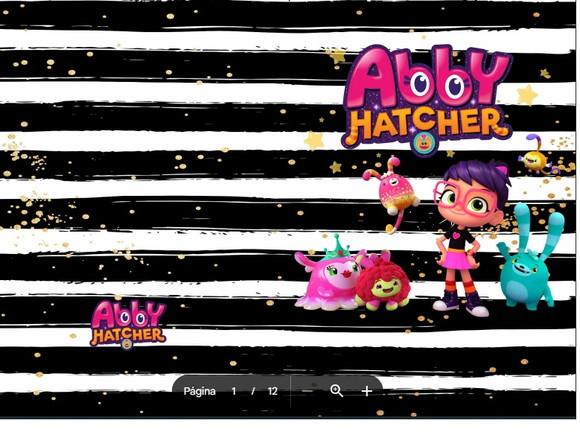 Revista de Colorir Abby Hatcher em Pdf