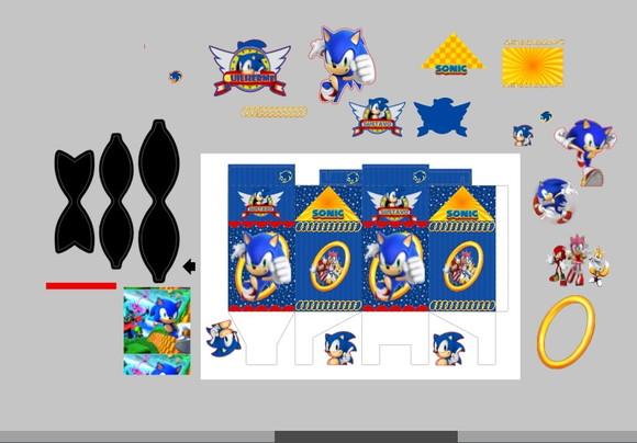 Caixa Milk Sonic com Laço