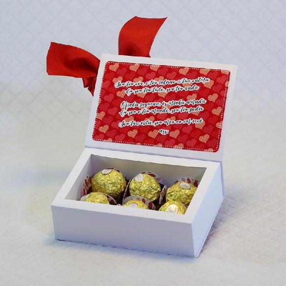 Caixa 6 Ferreros Dia dos Namorados