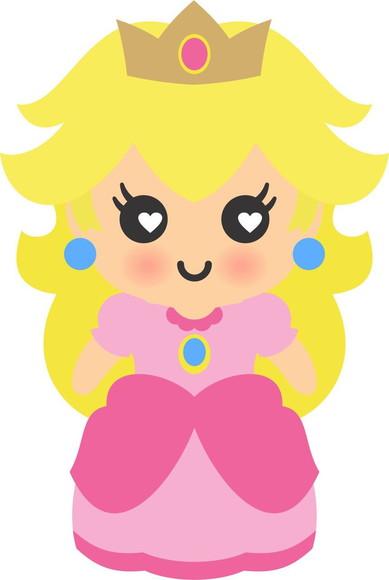 Princesa Peach em Camadas